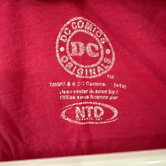 DC Comics Pink Graphic Fitted T-Shirt - Picture 5 of 5